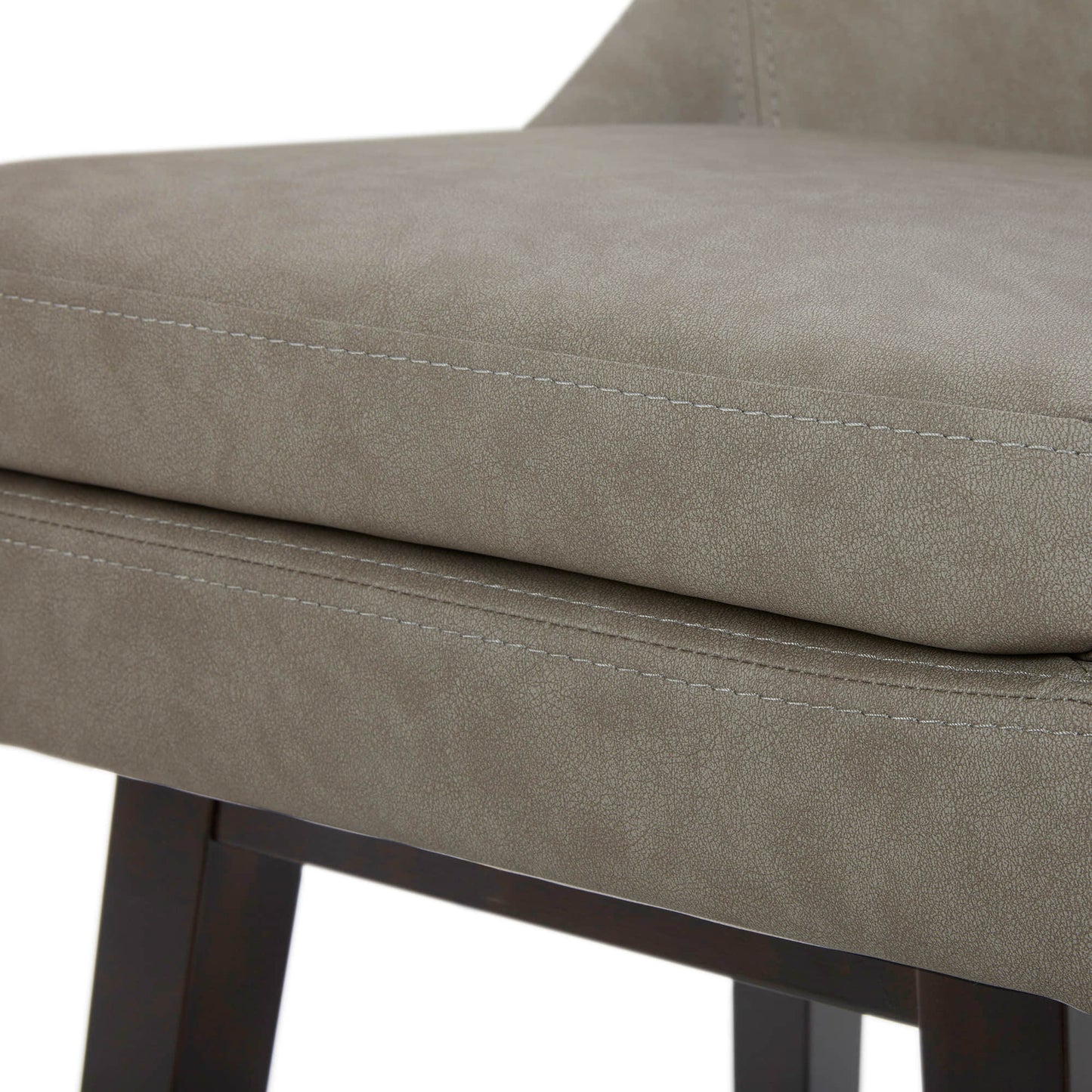 Swivel Bar Stool in Natural Wood Finish