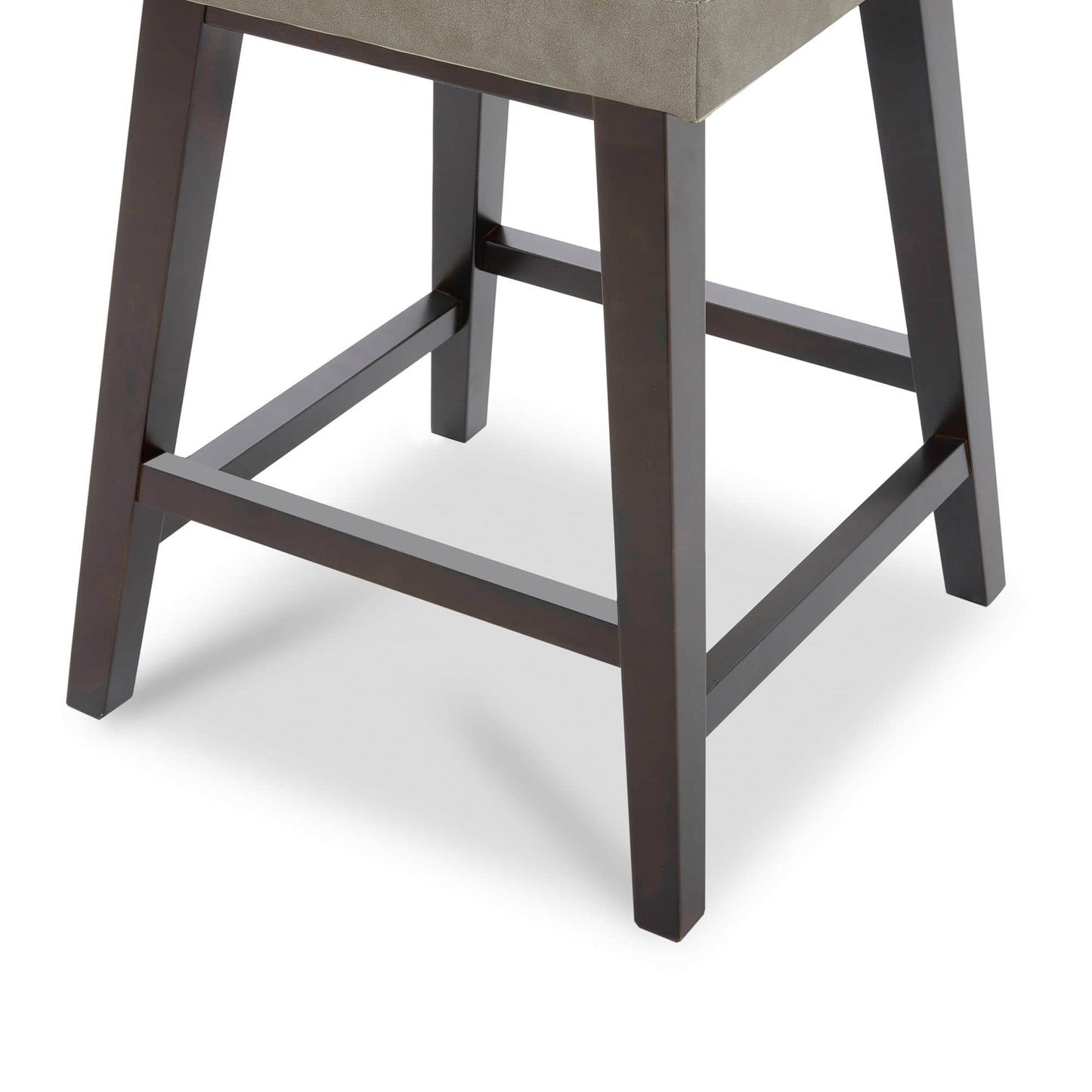 Swivel Bar Stool in Natural Wood Finish