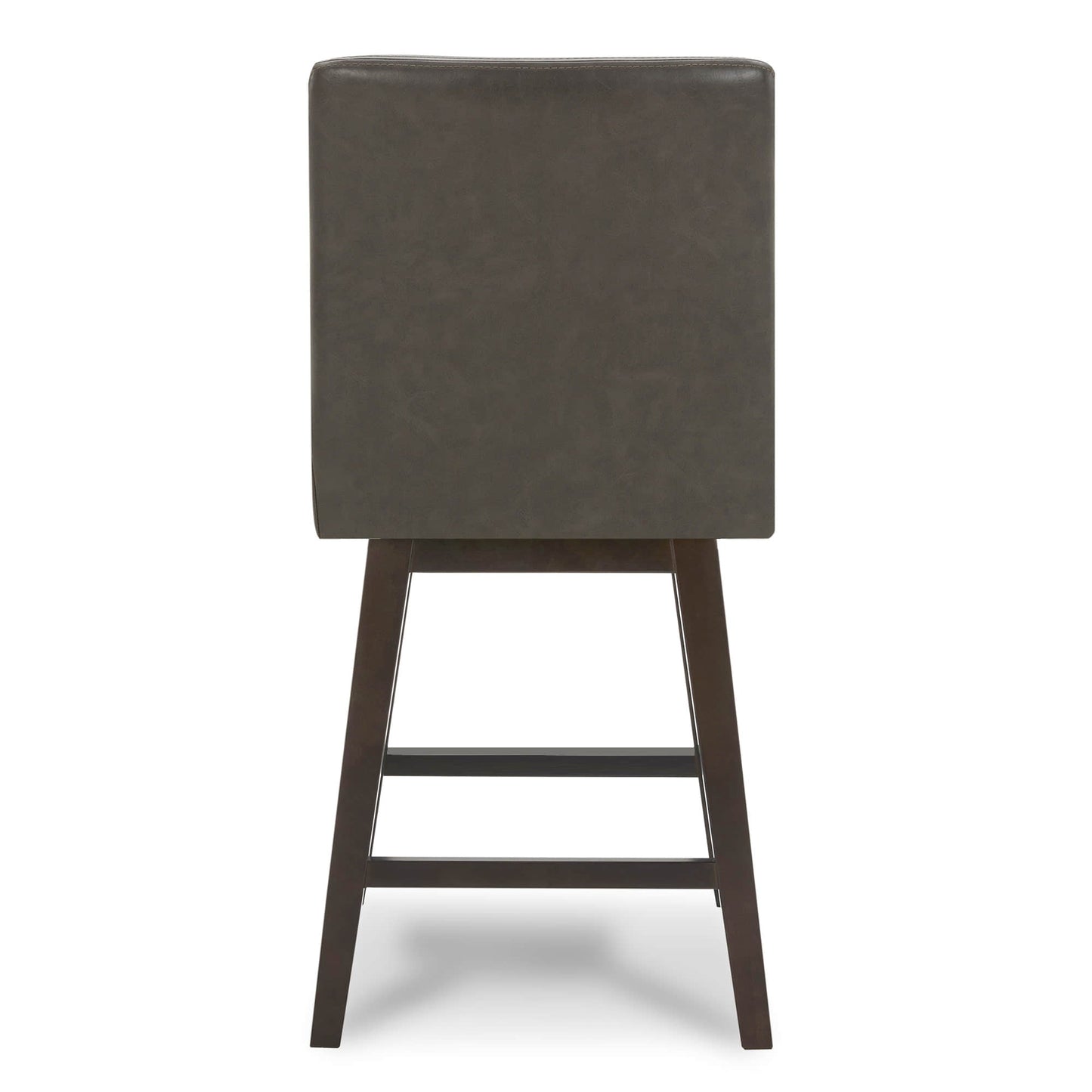 Swivel Bar Stool in Natural Wood Finish