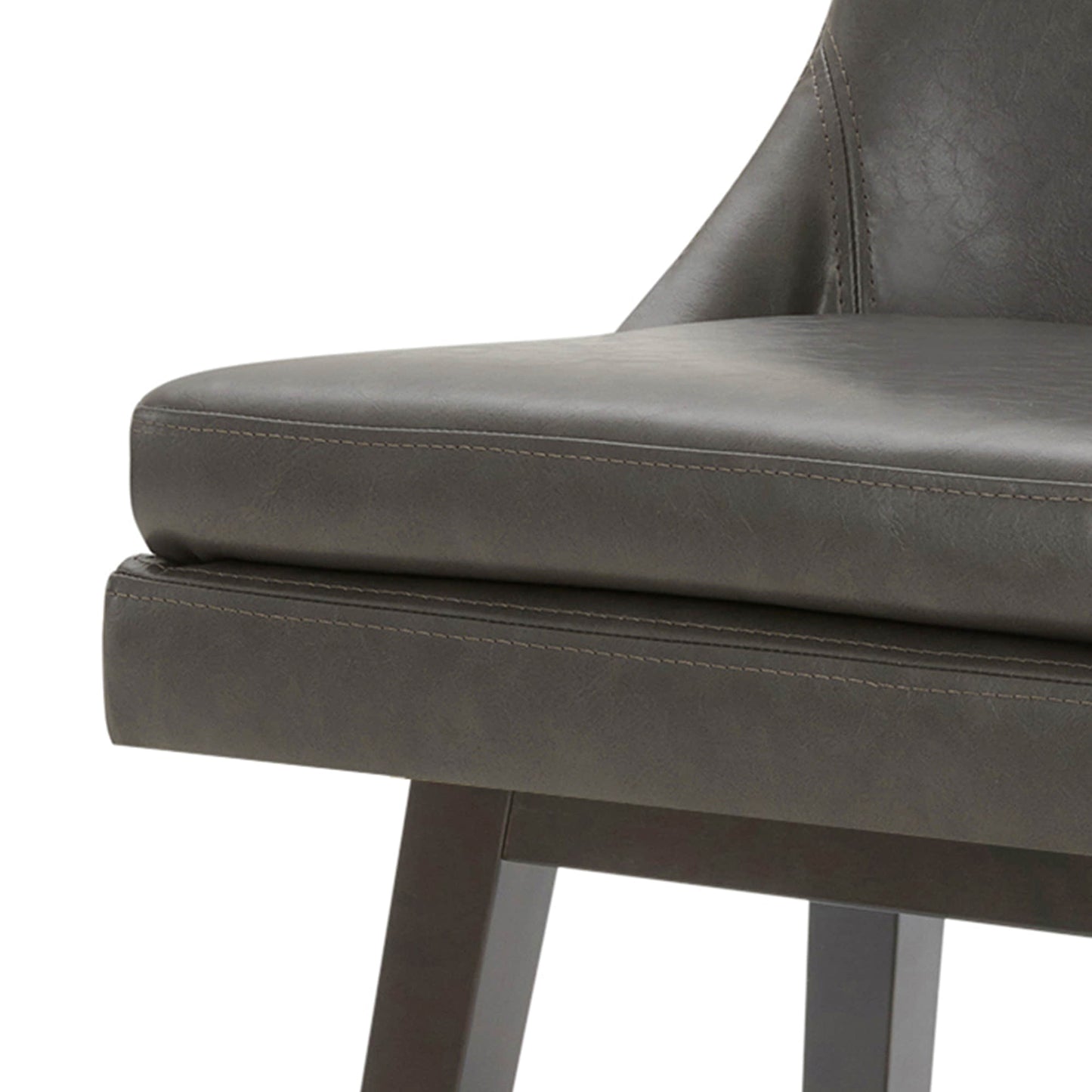 Swivel Bar Stool in Natural Wood Finish