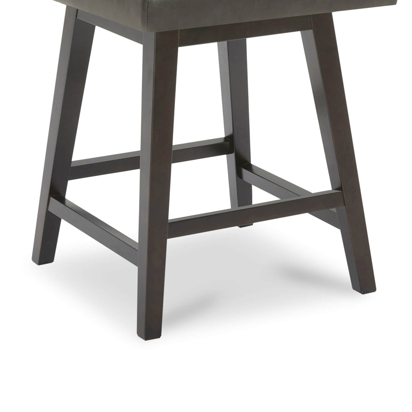 Swivel Bar Stool in Natural Wood Finish