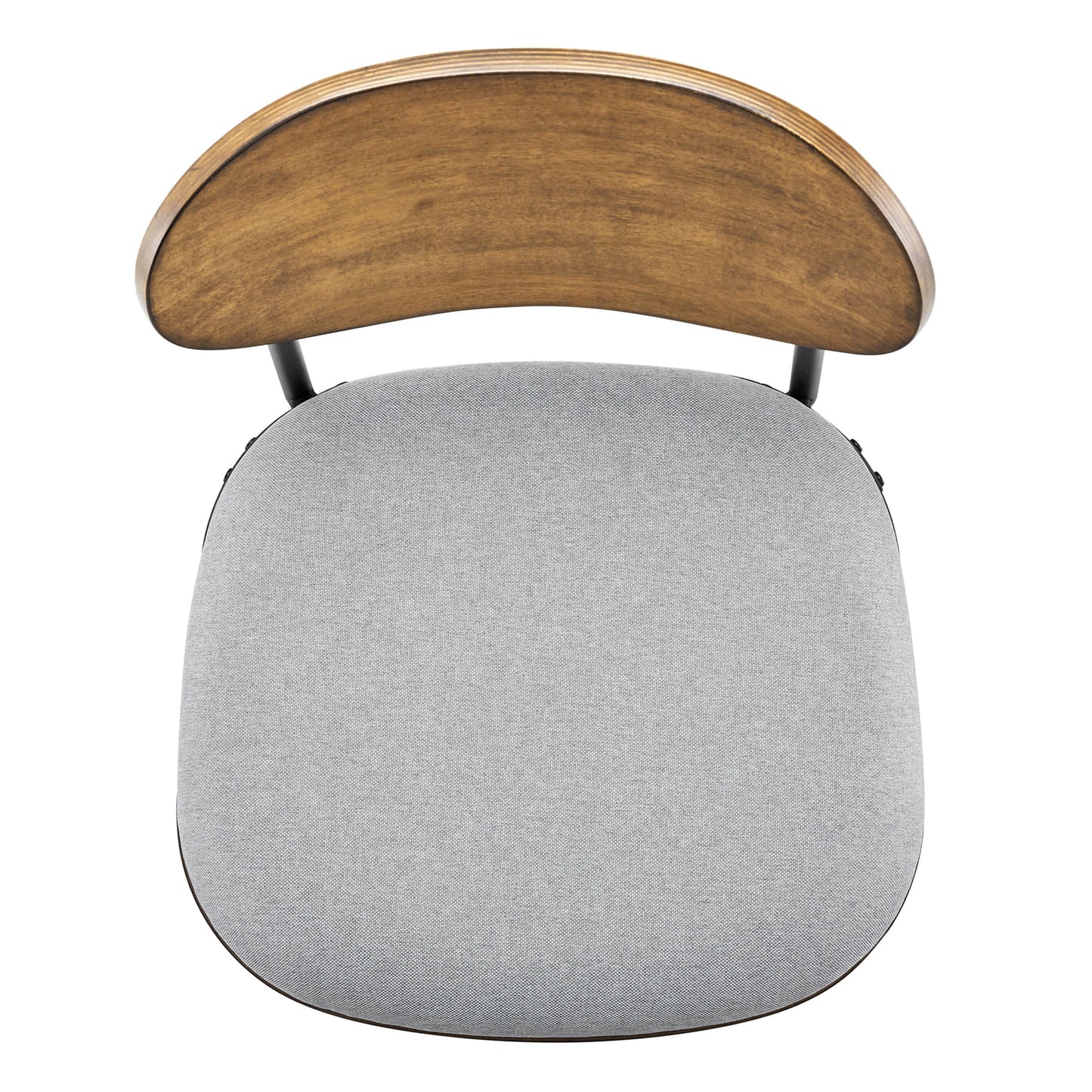 Swivel Bar Stools with Upholstered Seat and Back Rest