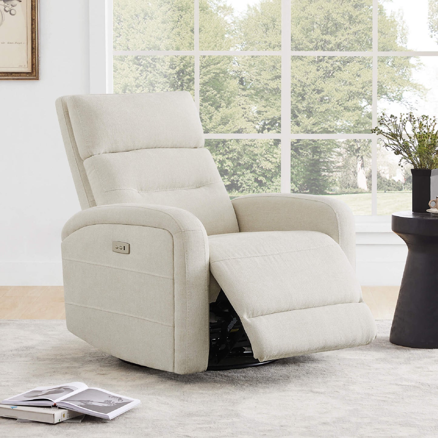 Swivel Glider Recliner with Power Mechanism
