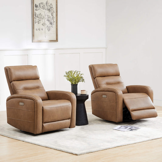Swivel Glider Recliner with Power Mechanism