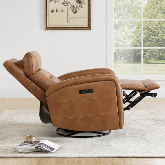 Swivel Glider Recliner with Power Mechanism