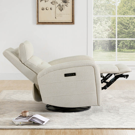Swivel Glider Recliner with Power Mechanism