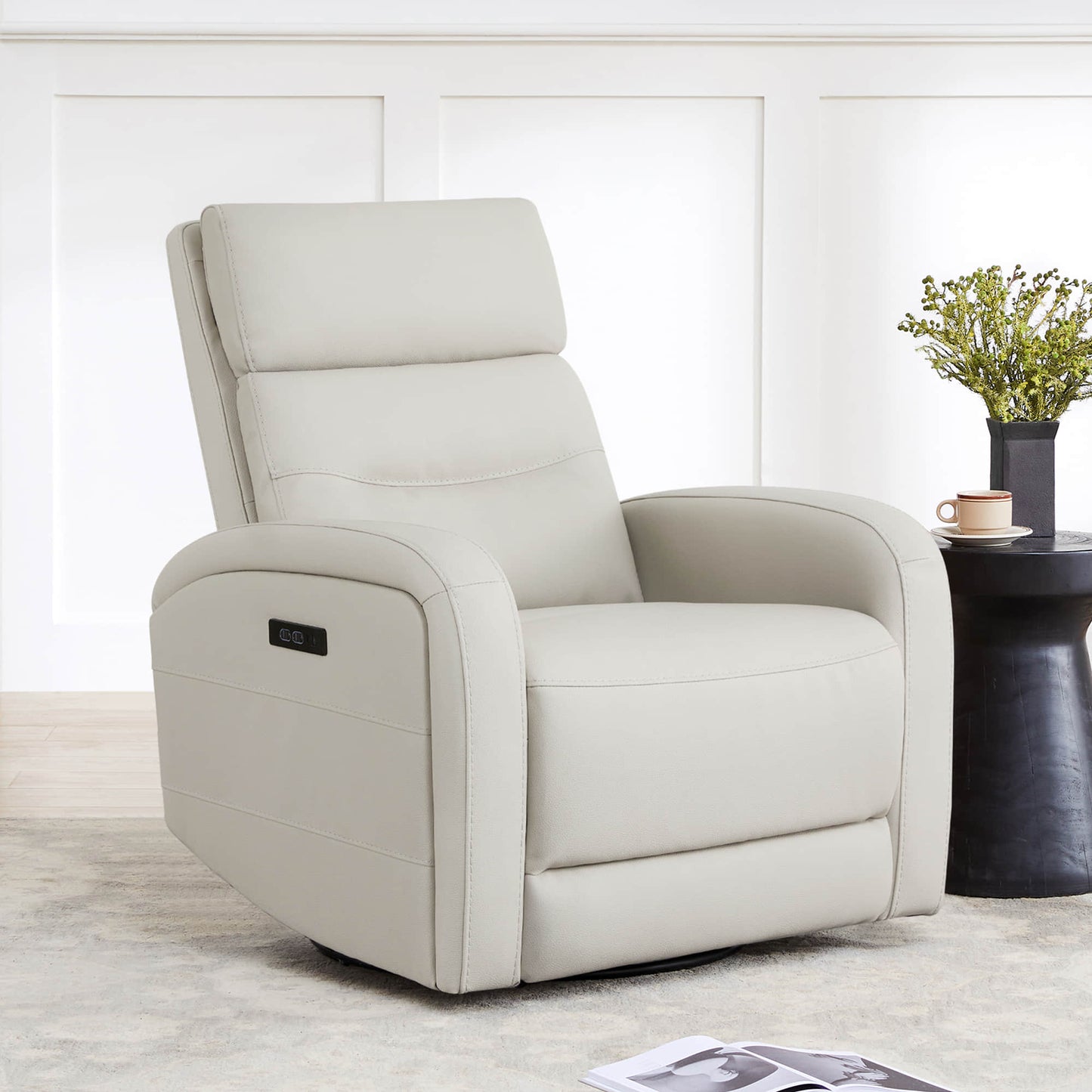 Swivel Glider Recliner with Power Mechanism