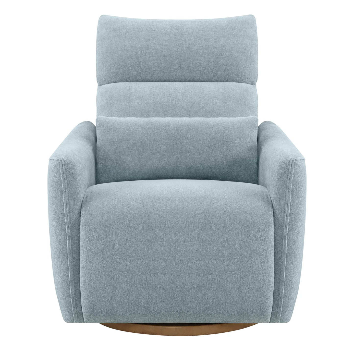 Swivel Nursery Glider Recliner with Power Headrest