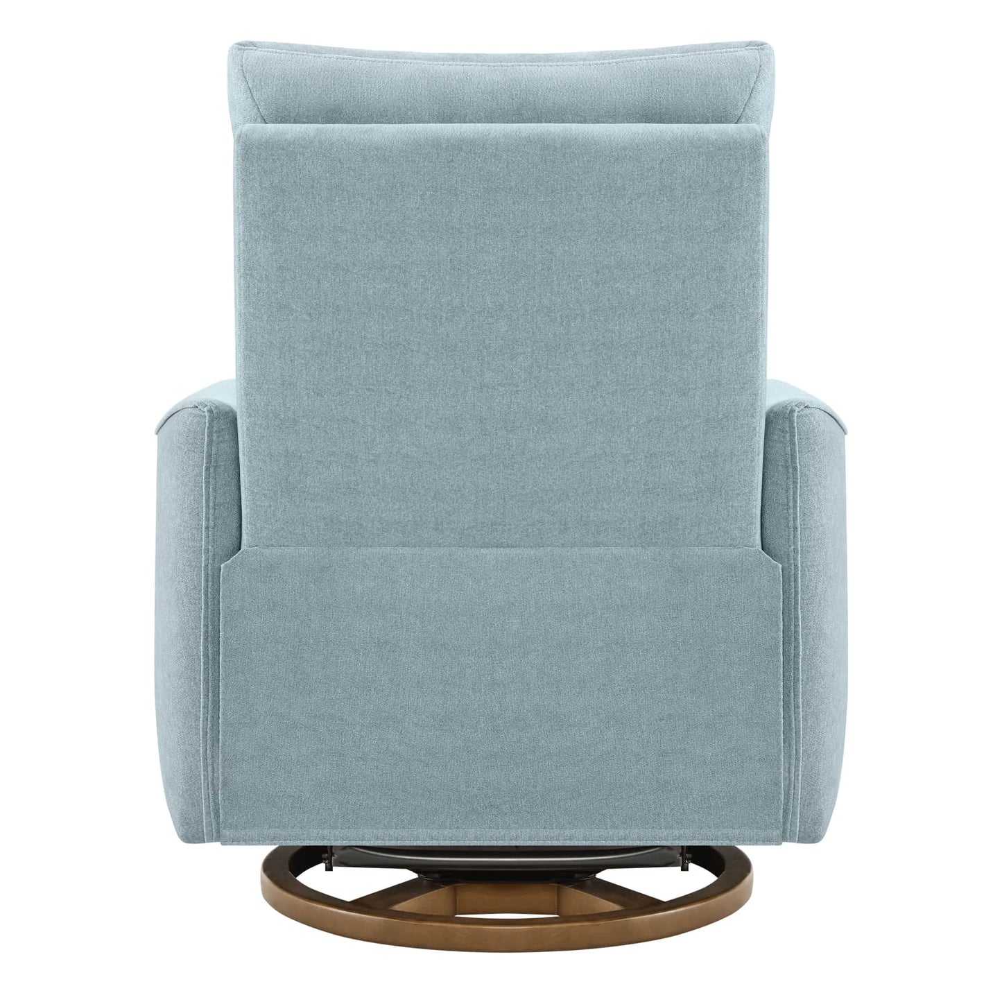 Swivel Nursery Glider Recliner with Power Headrest