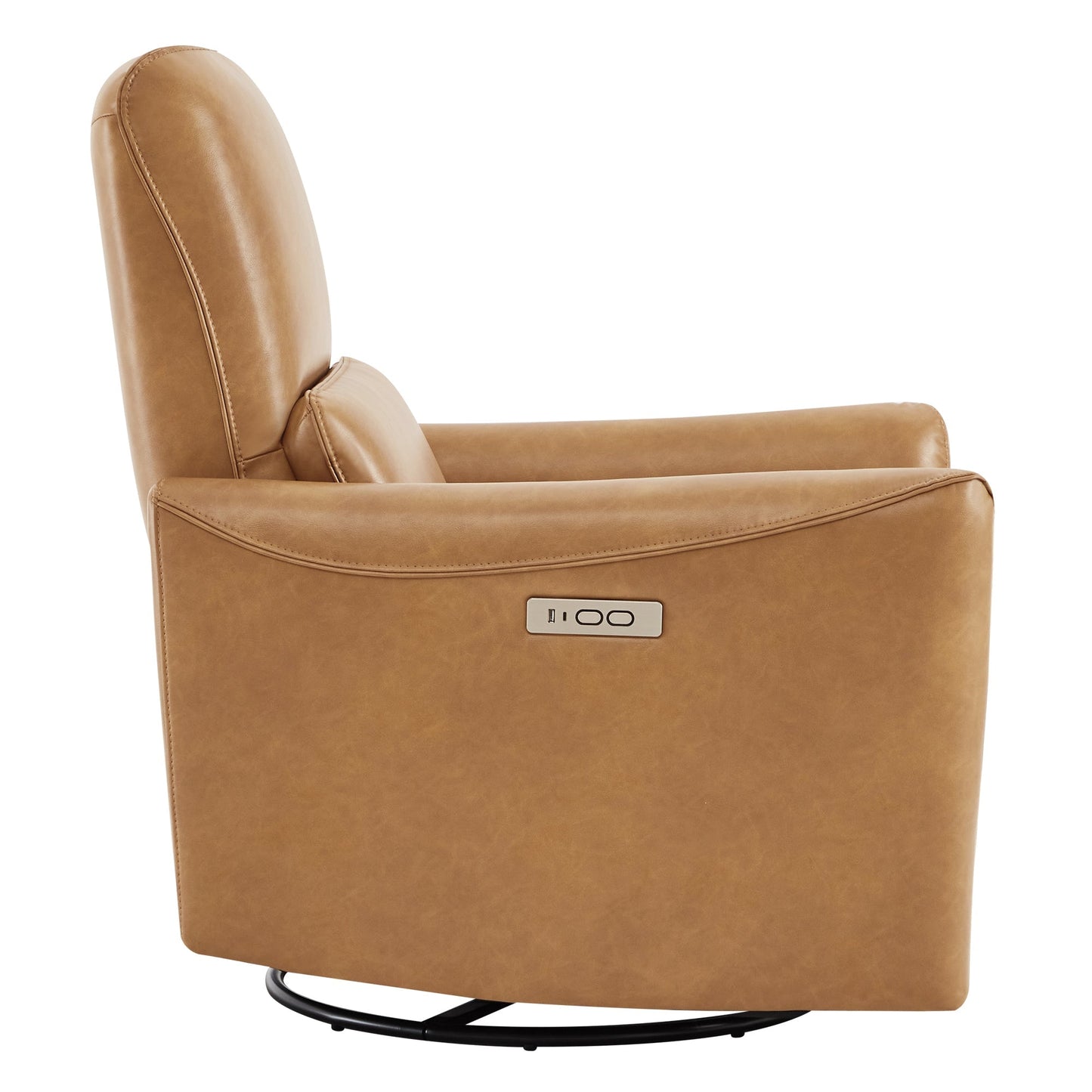 Swivel Nursery Glider Recliner with Power Recline