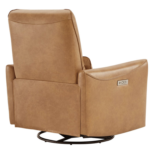 Swivel Nursery Glider Recliner with Power Recline