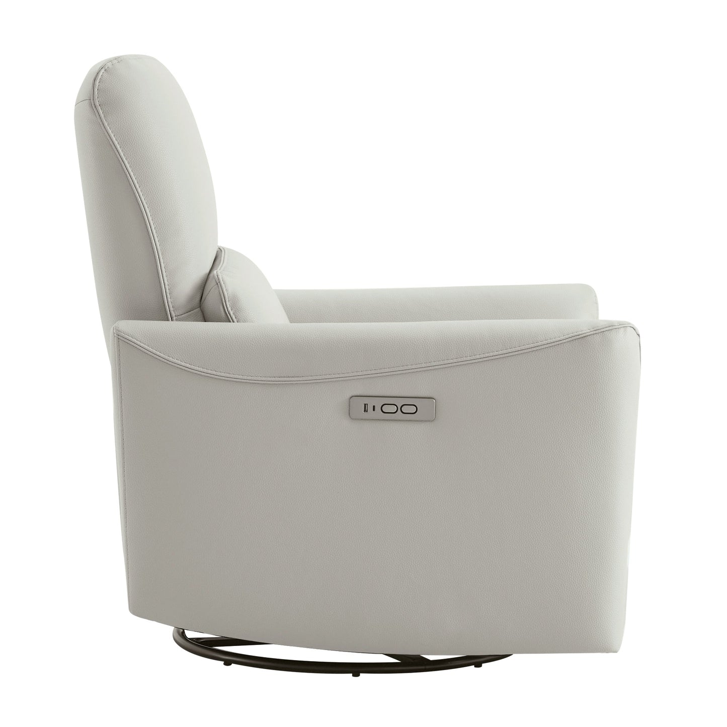 Swivel Nursery Glider Recliner with Power Recline