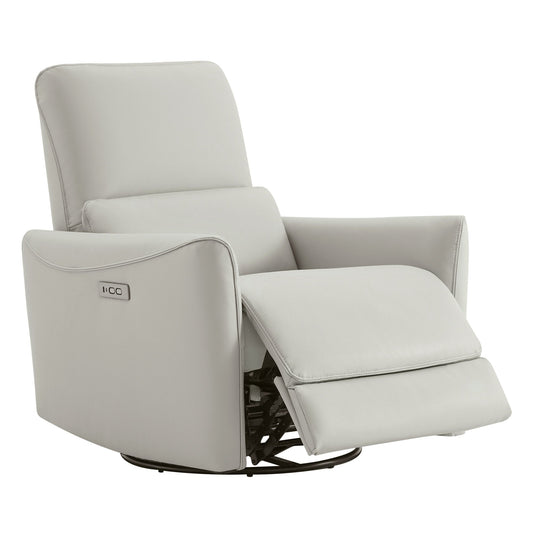 Swivel Nursery Glider Recliner with Power Recline
