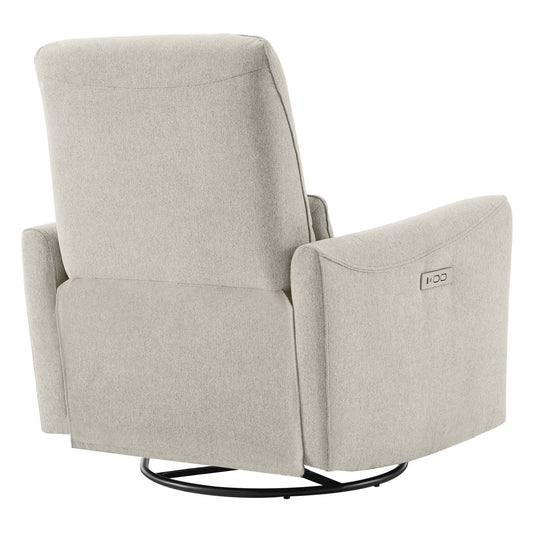 Swivel Nursery Glider Recliner with Power Recline