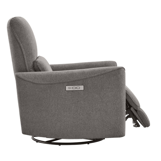 Swivel Nursery Glider Recliner with Power Recline