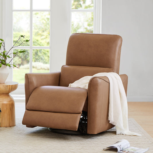 Swivel Nursery Glider Recliner with Power Recline
