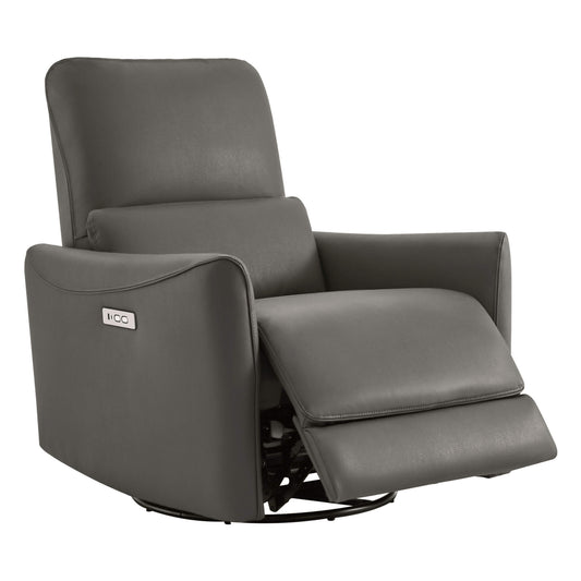 Swivel Nursery Glider Recliner with Power Recline