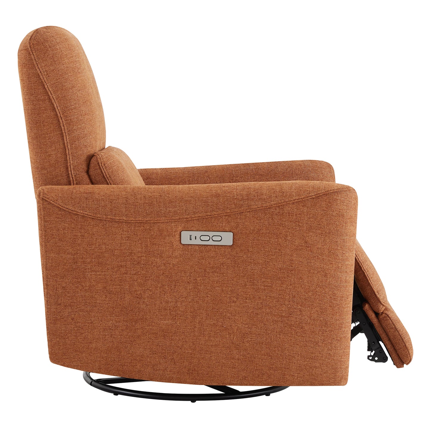 Swivel Nursery Glider Recliner with Power Recline