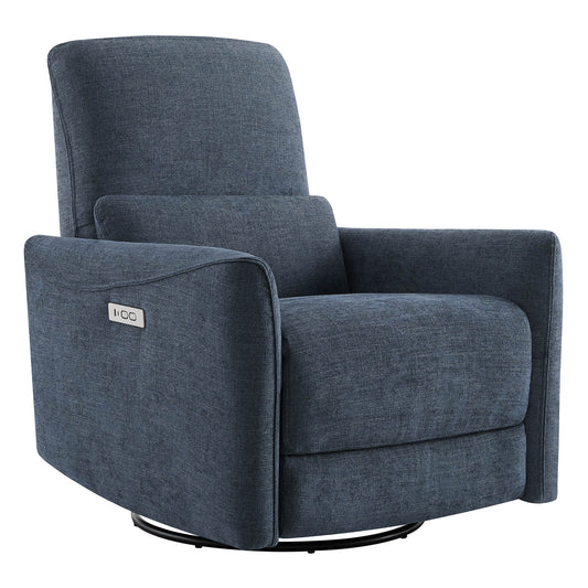 Swivel Nursery Glider Recliner with Power Recline