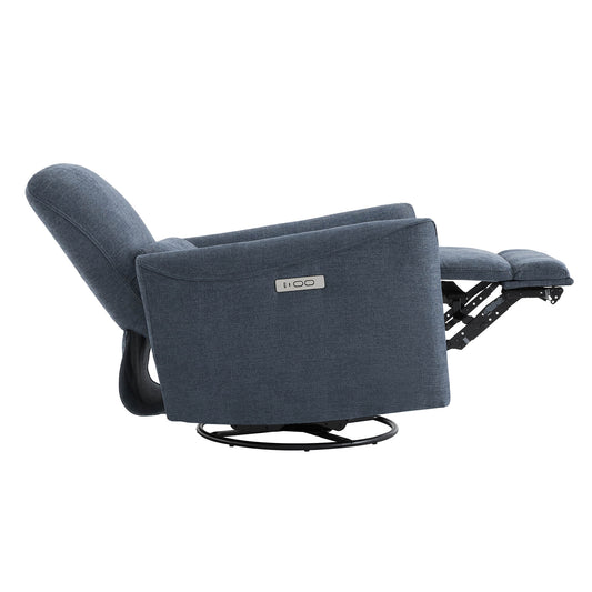 Swivel Nursery Glider Recliner with Power Recline