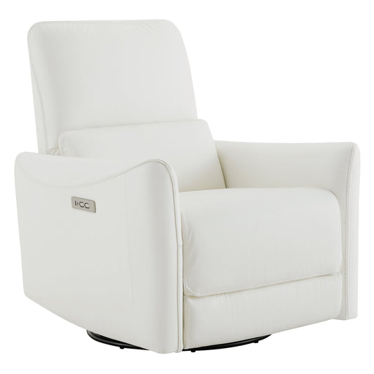 Swivel Nursery Glider Recliner with Power Recline
