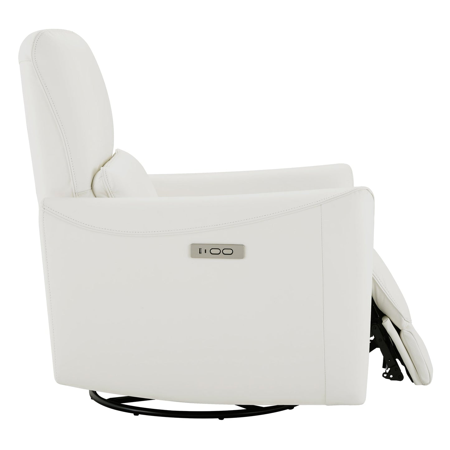 Swivel Nursery Glider Recliner with Power Recline