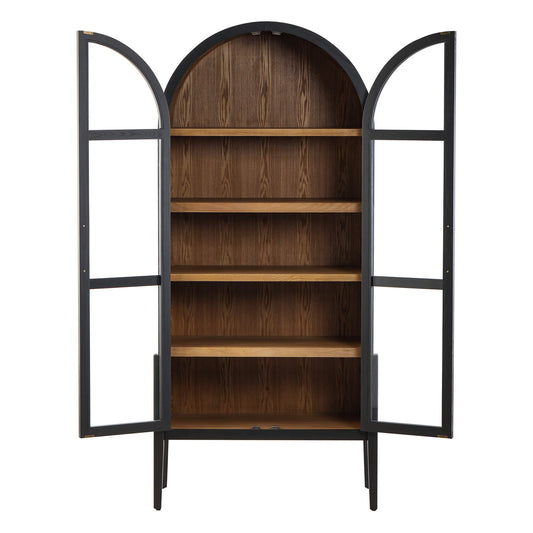 Tall Arched Cabinet Sideboard in 83" Size