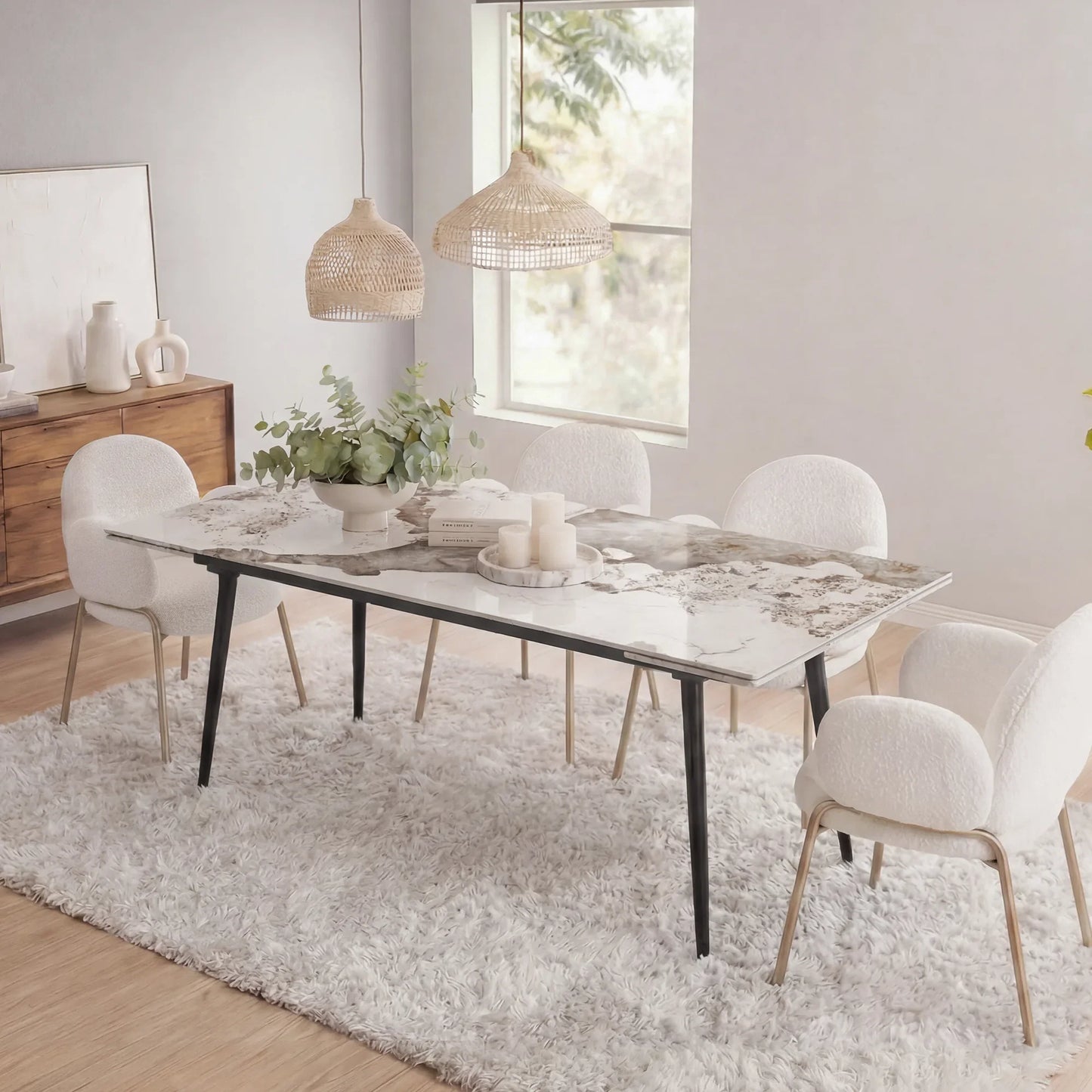 Teresa extendable dining table