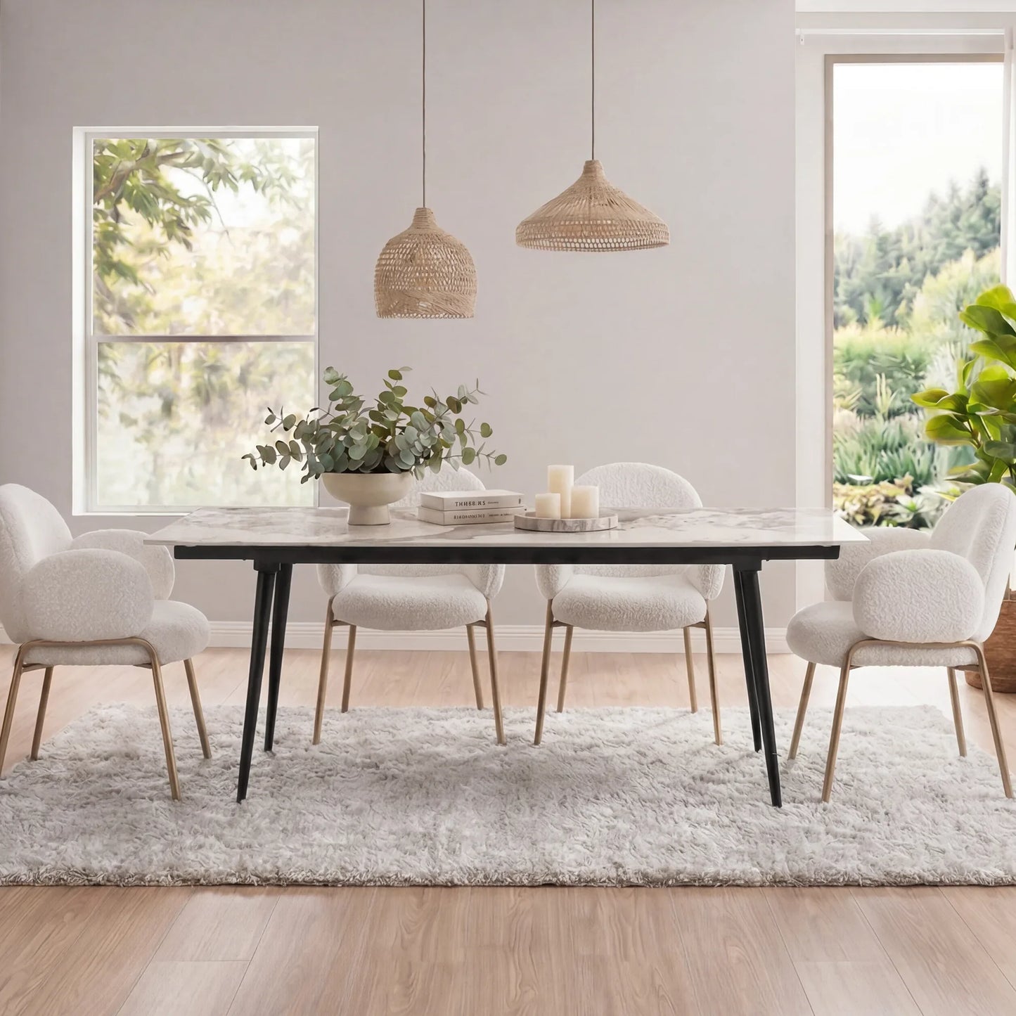 Teresa extendable dining table