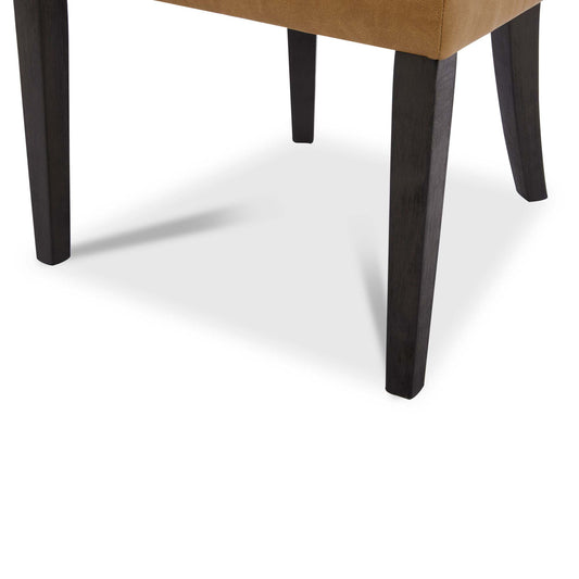 Tufted Dining Chair Set of 2 in Morgan Fabric