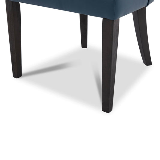 Tufted Dining Chair Set of 2 in Morgan Fabric