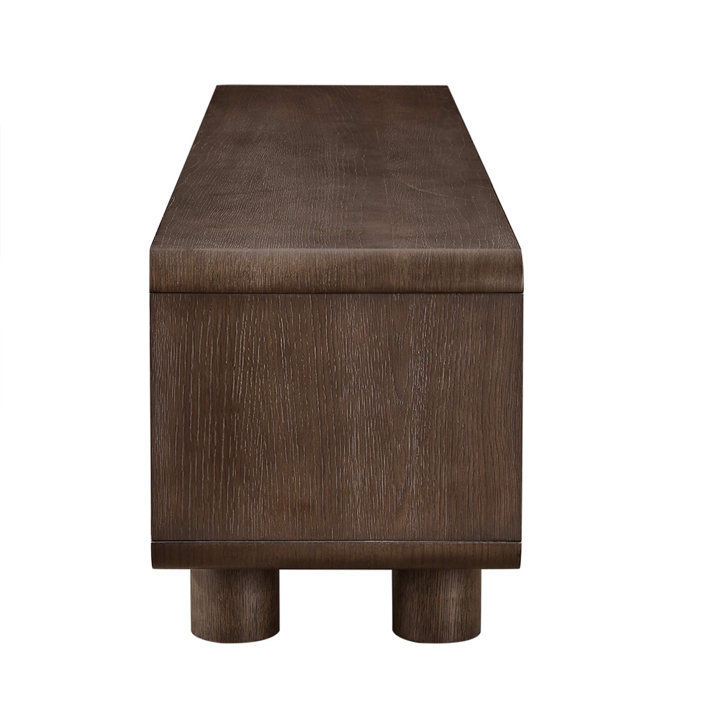 TV Stand in Vintage Oak with Storage Drawers