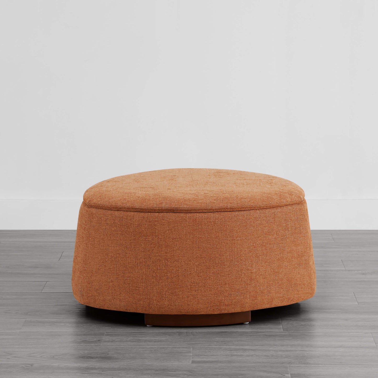 Twin Stone-Shaped Ottoman with Hidden Storage