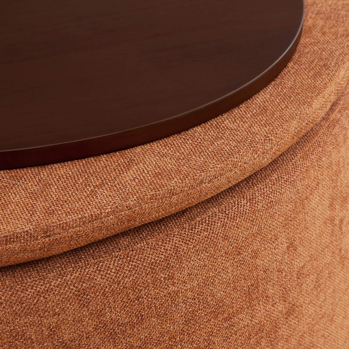Twin Stone-Shaped Ottoman with Hidden Storage