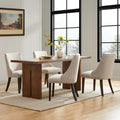 Upholstered Dining Chair Set with Nailhead Trim