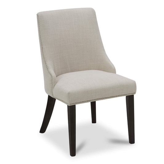 Upholstered Dining Chair Set with Nailhead Trim