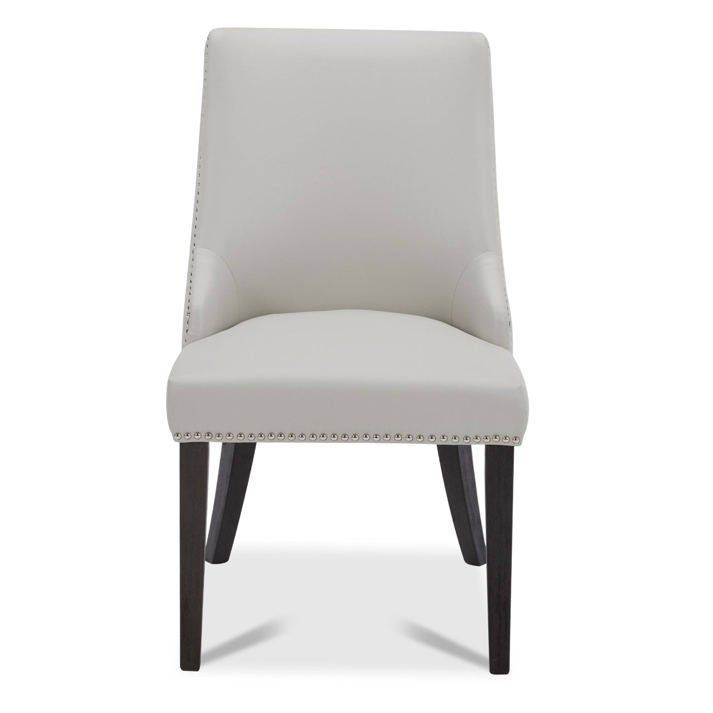 Upholstered Dining Chair Set with Nailhead Trim