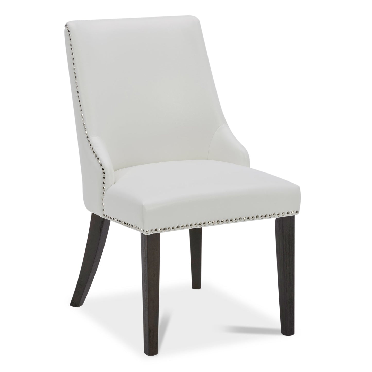 Upholstered Dining Chair Set with Nailhead Trim