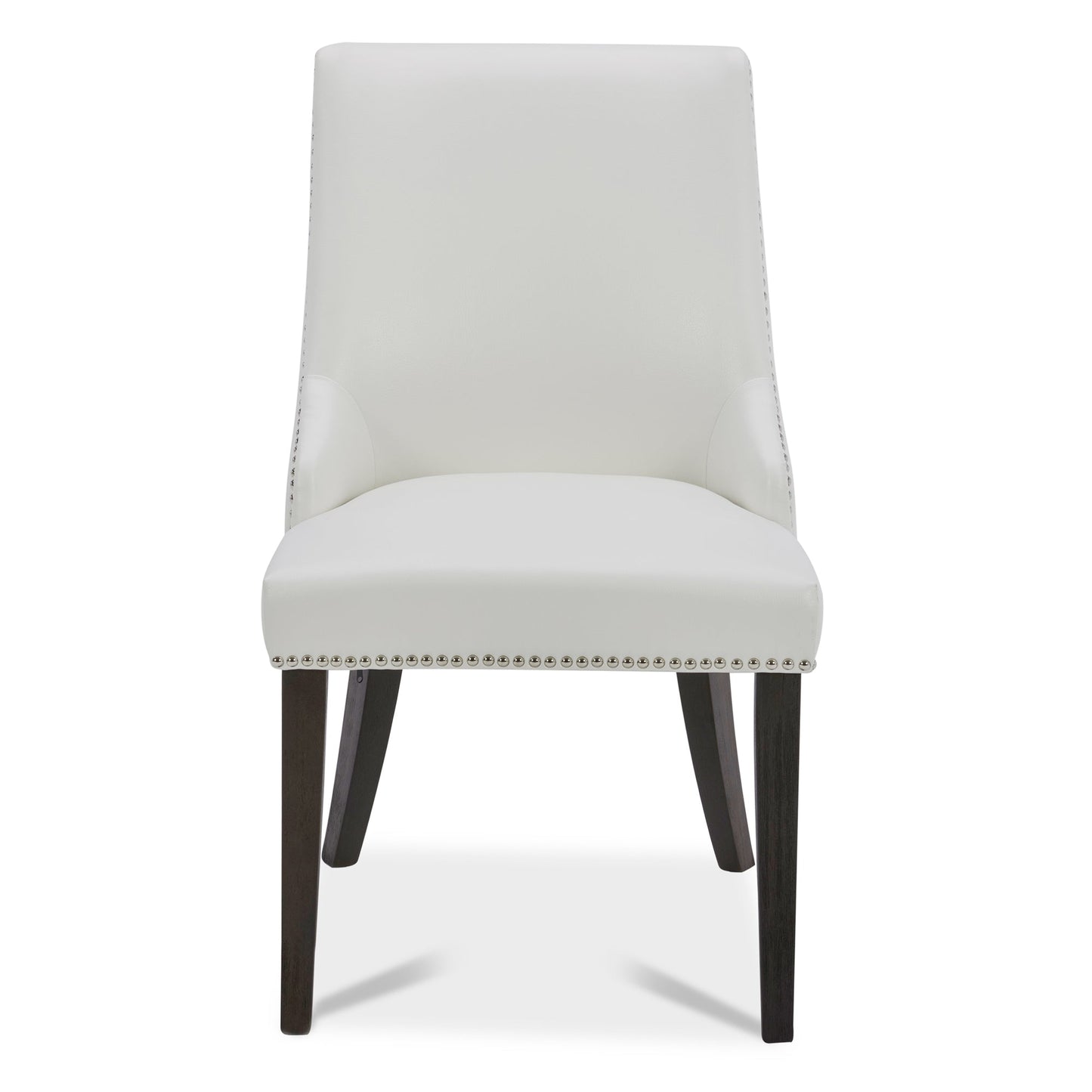 Upholstered Dining Chair Set with Nailhead Trim