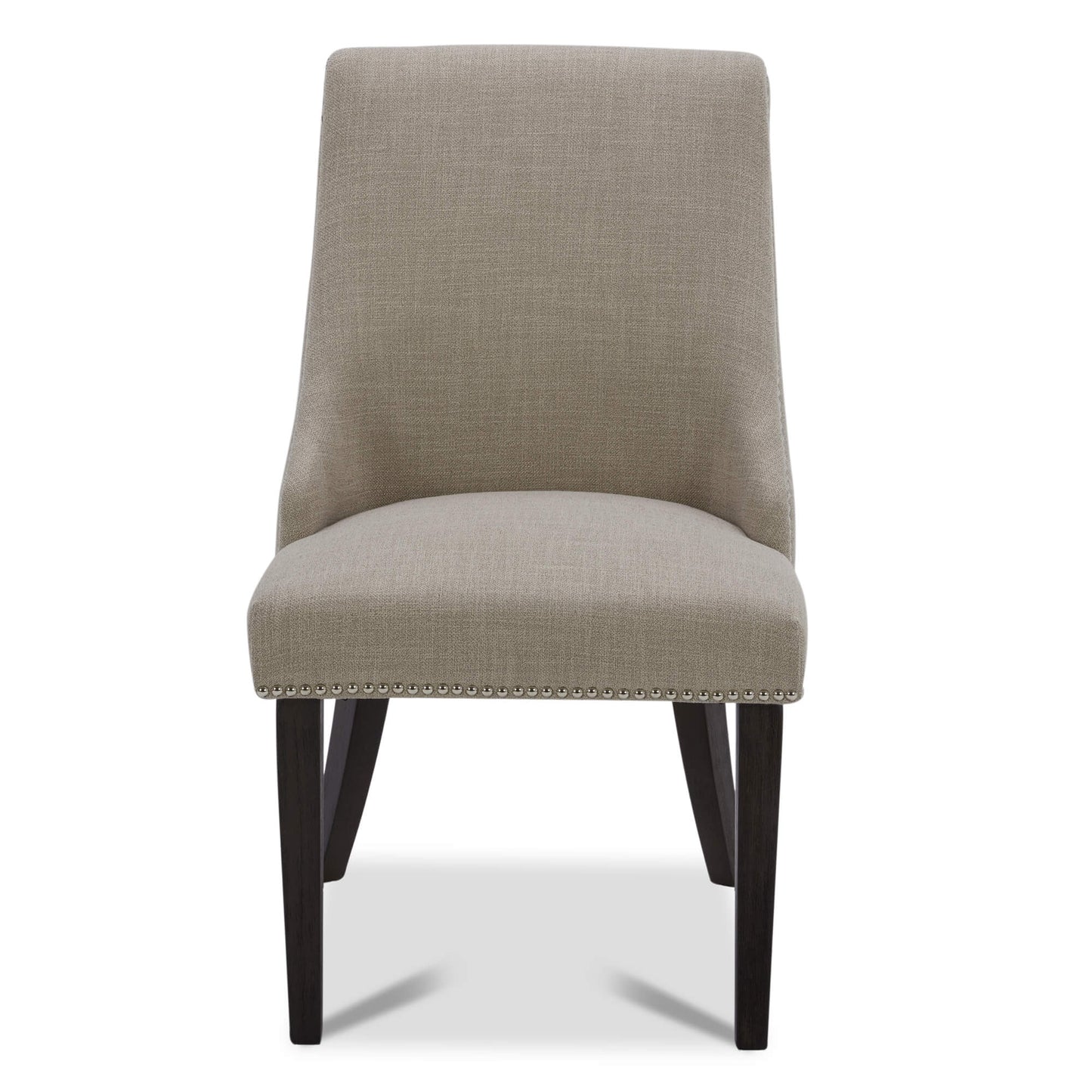Upholstered Dining Chair Set with Nailhead Trim