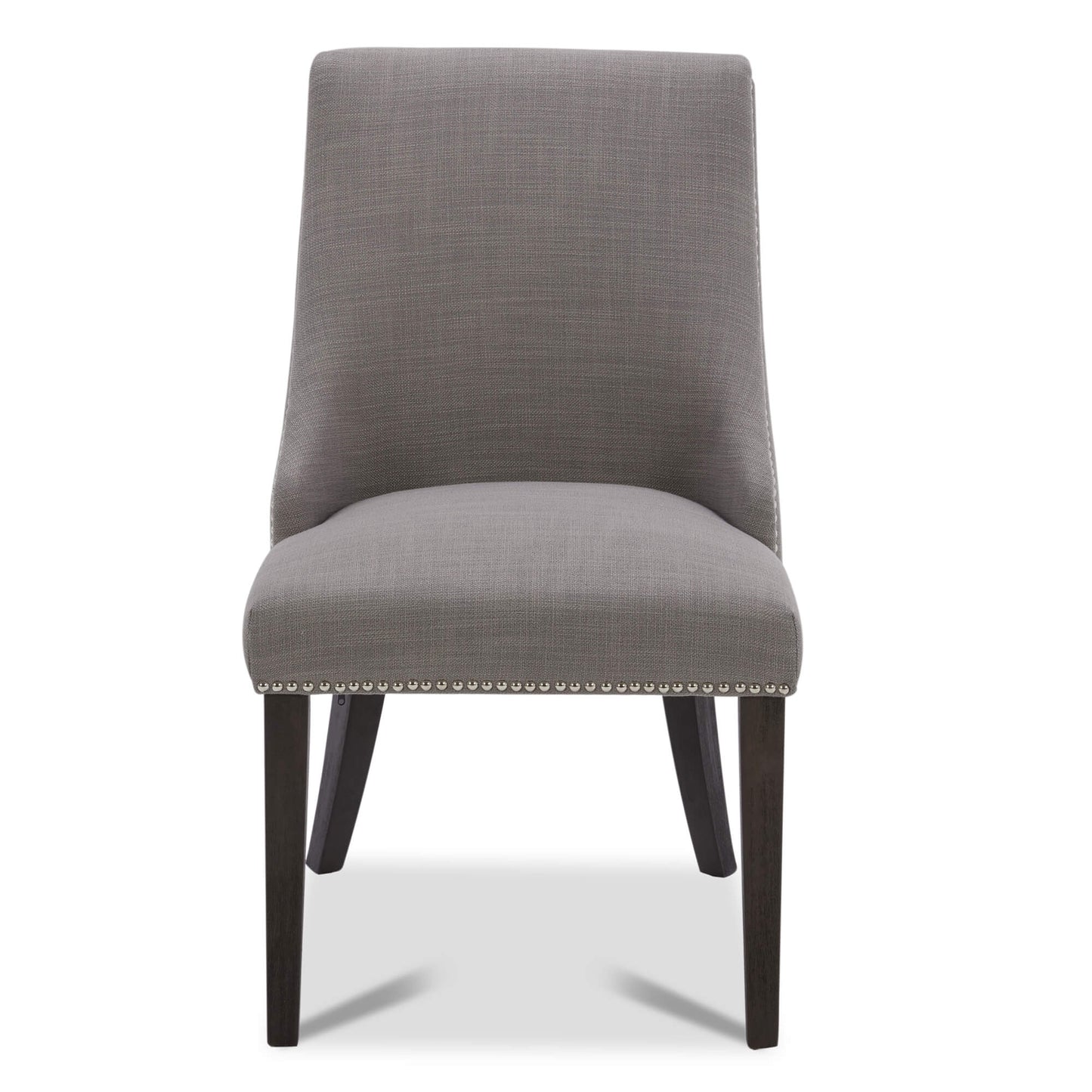 Upholstered Dining Chair Set with Nailhead Trim