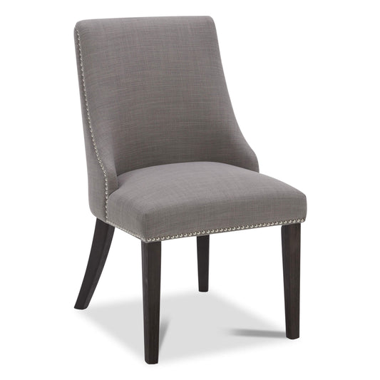 Upholstered Dining Chair Set with Nailhead Trim