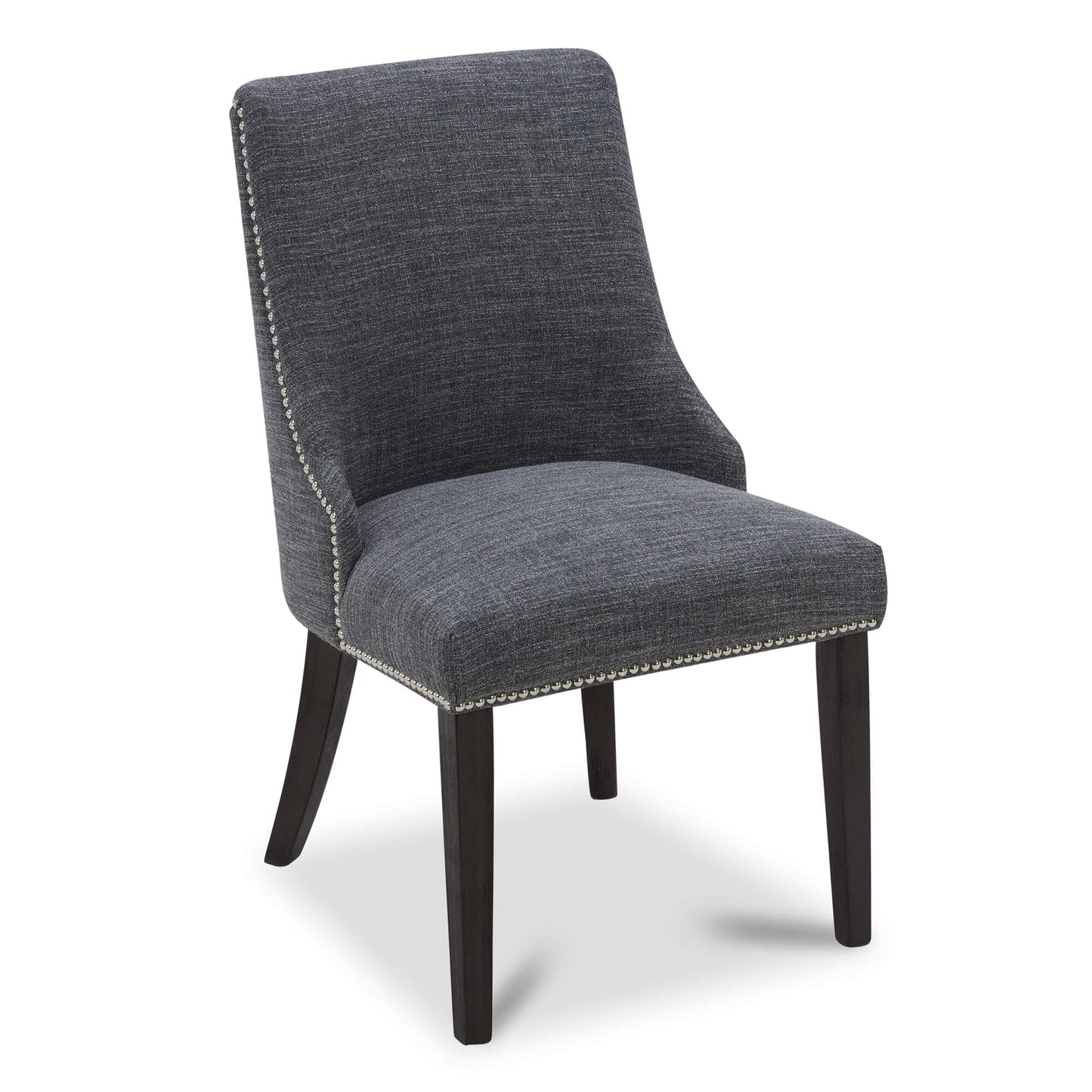 Upholstered Dining Chair Set with Nailhead Trim