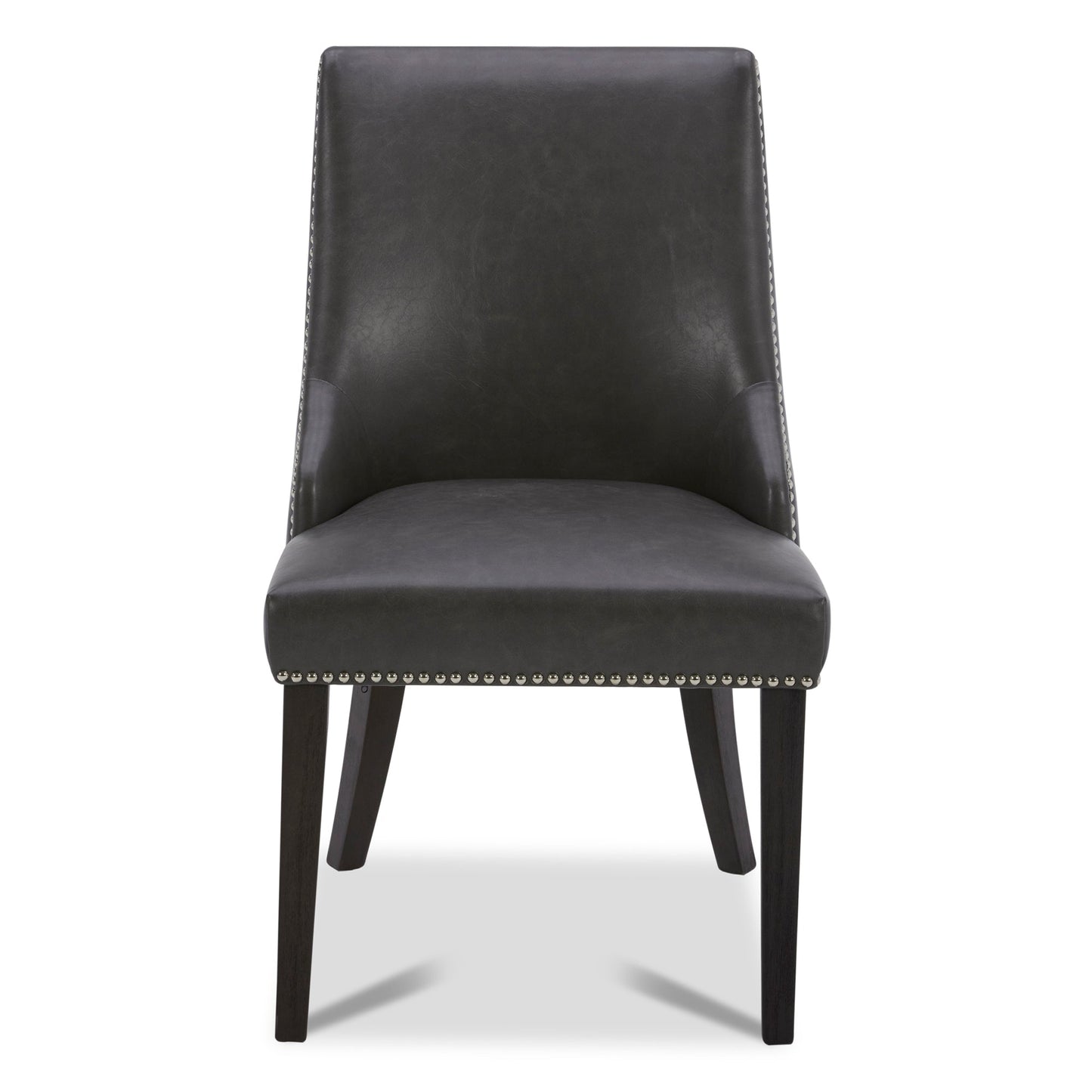 Upholstered Dining Chair Set with Nailhead Trim