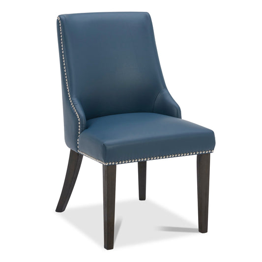 Upholstered Dining Chair Set with Nailhead Trim