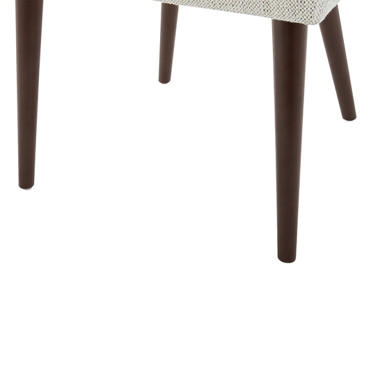 Upholstered Dining Chair with Sleek Modern Design