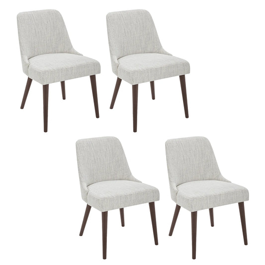 Upholstered Dining Chair with Sleek Modern Design