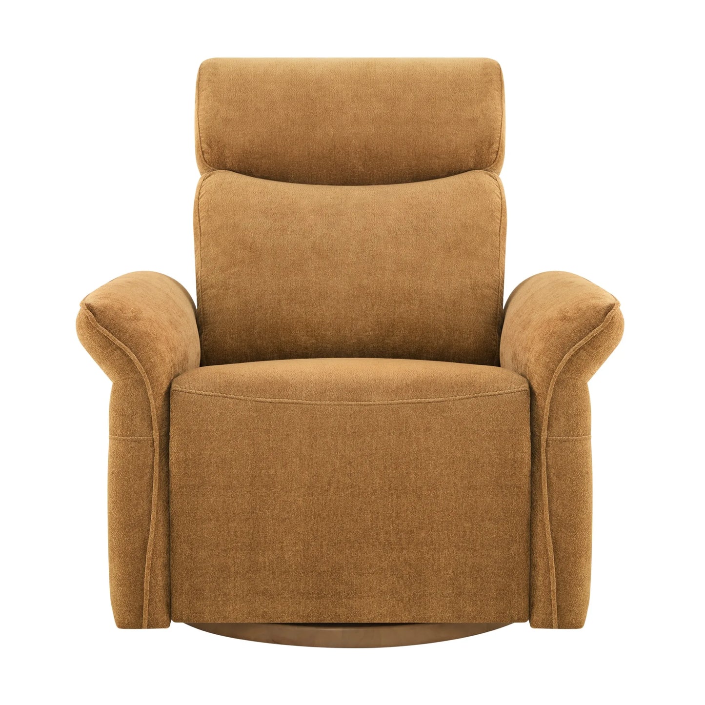 Modern Power Swivel Glider Recliner with Lumbar Support