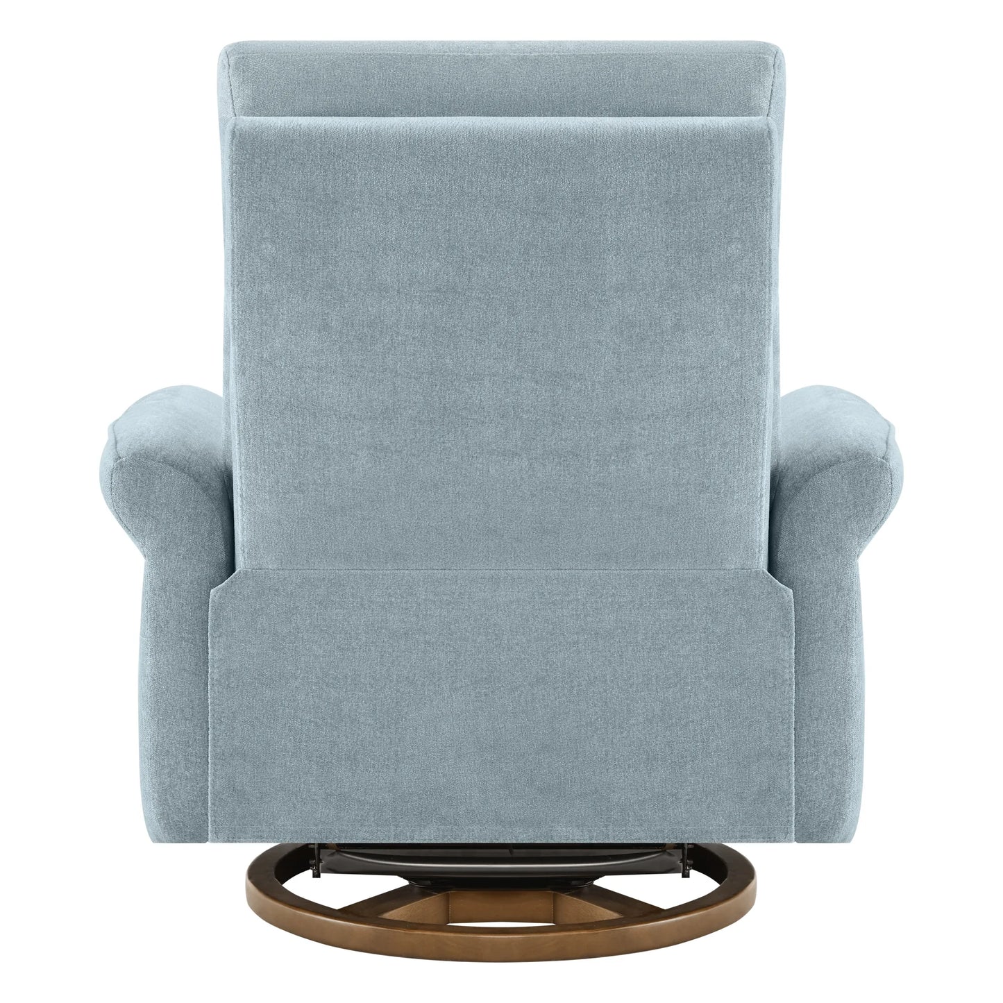 Modern Power Swivel Glider Recliner with Lumbar Support