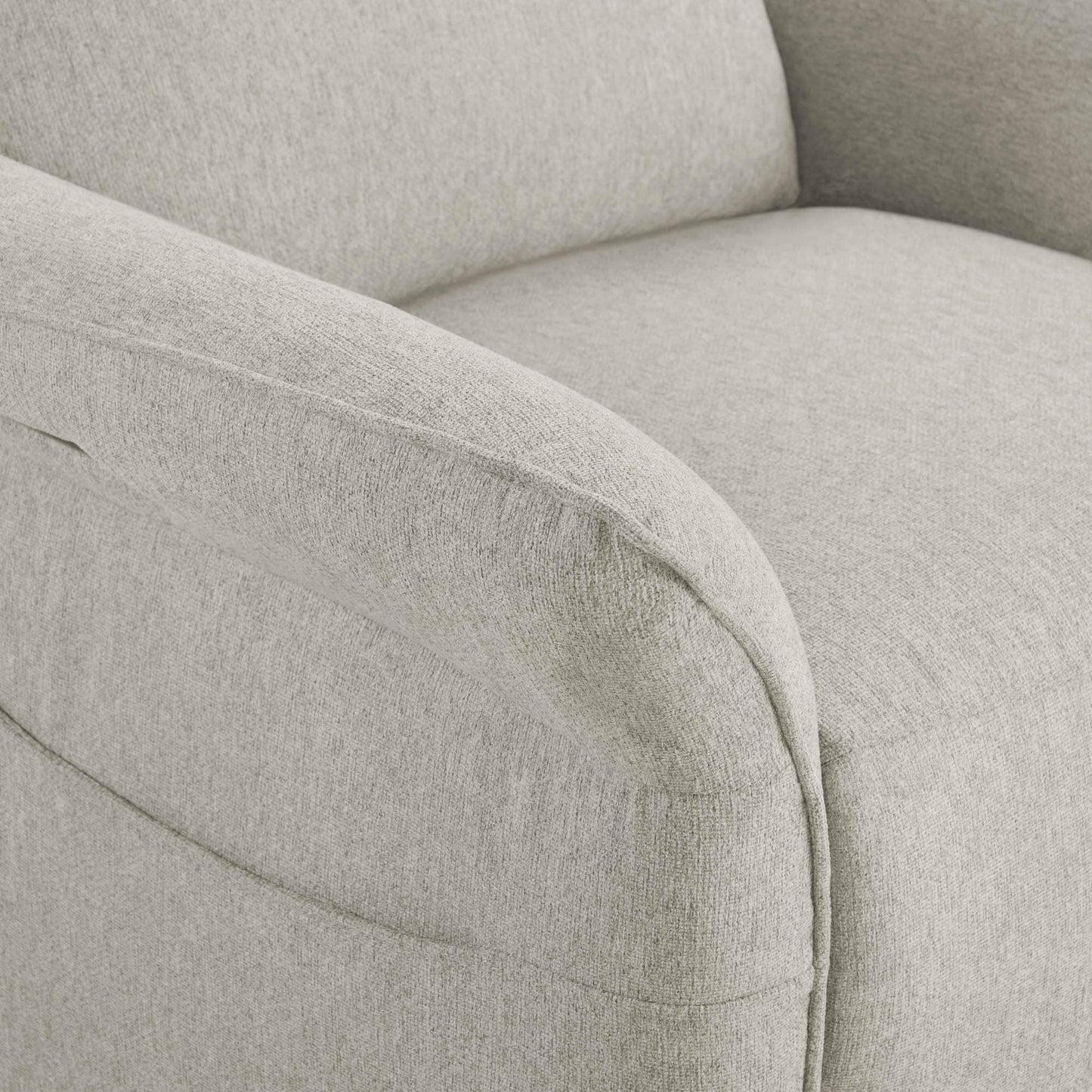 Vinca Power Swivel Glider Recliner with Lumbar Support